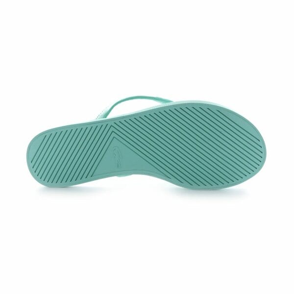 Damskie klapki LACOSTE LOVINA 723spw10561r7 kolor zielony