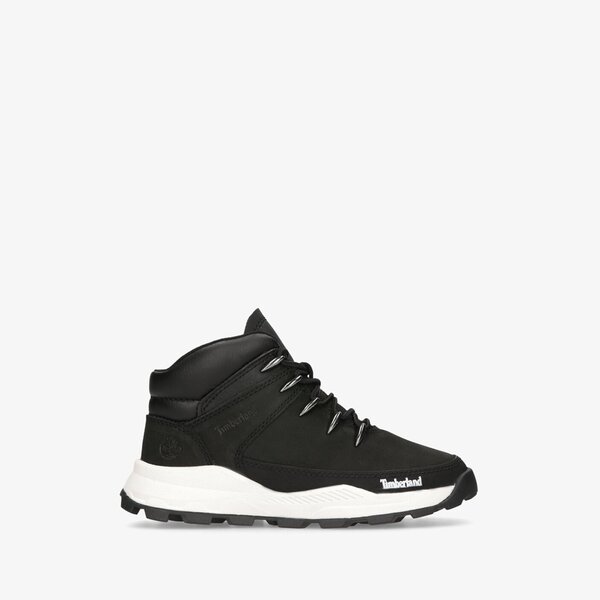 Dziecięce buty outdoor / trekkingowe TIMBERLAND BROOKLYN EURO SPRINT tb0a2ejd0011 kolor czarny