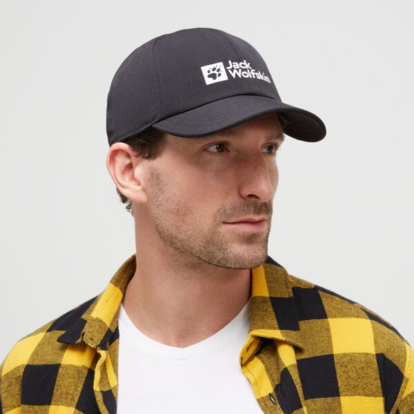 Damska czapka z daszkiem JACK WOLFSKIN CZAPKA BASEBALL CAP 19006756000 kolor czarny