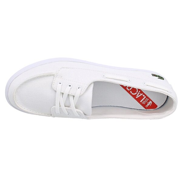 Damskie trampki LACOSTE ZIANE DECK RES 729spw103021g kolor biały