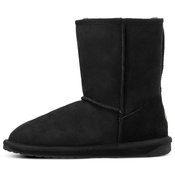 Damskie botki / sztyblety EMU STINGER LO BLACK w10002black kolor czarny