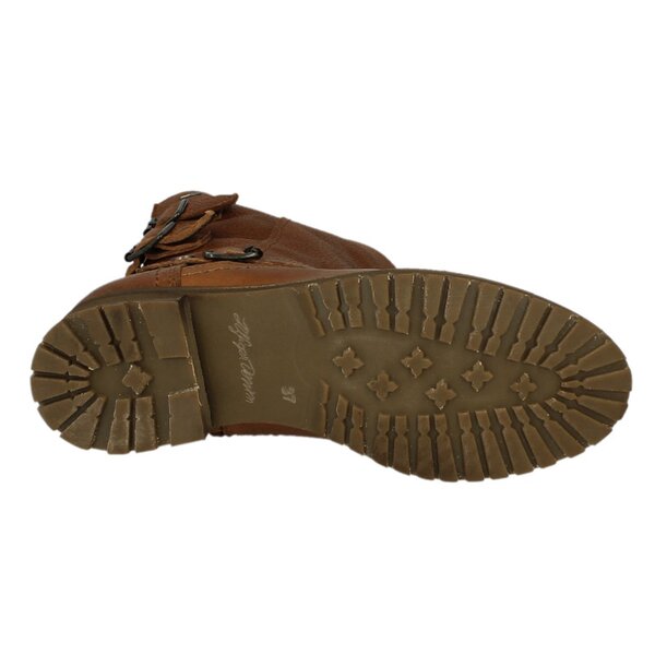 Damskie kozaki TOMMY HILFIGER ELINA 1A  en56816054606 kolor brązowy