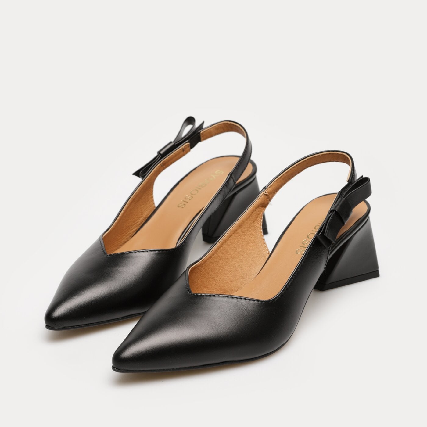 Damskie szpilki / czółenka SYMBIOSIS MONIQUE sywf123008 kolor czarny