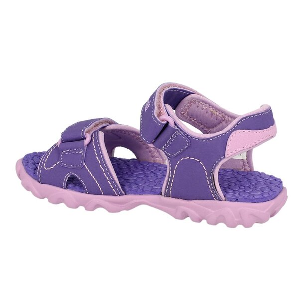 Dziecięce sandały / klapki TIMBERLAND SPLASHTOWN 2 STRAP SANDAL 7771r kolor fioletowy