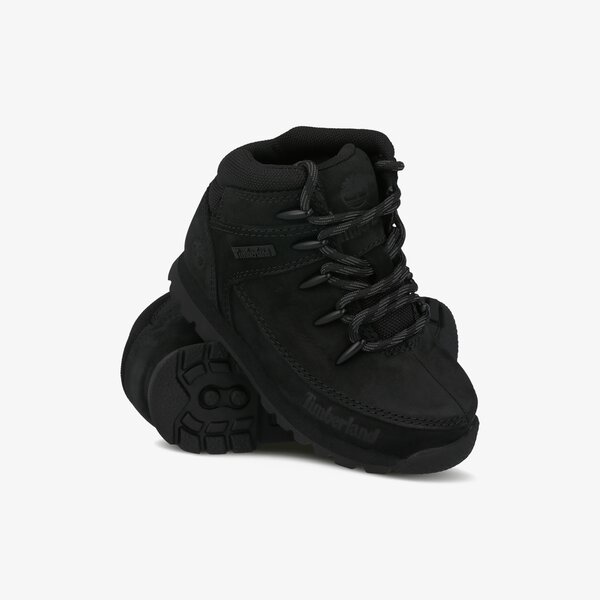 Dziecięce buty outdoor / trekkingowe TIMBERLAND EURO SPRINT  tb0a2dq50011 kolor czarny