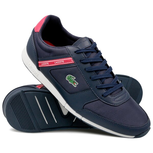 Męskie sneakersy (buty) LACOSTE MENERVA SPORT 119 2 CMA 737cma0064144 kolor granatowy