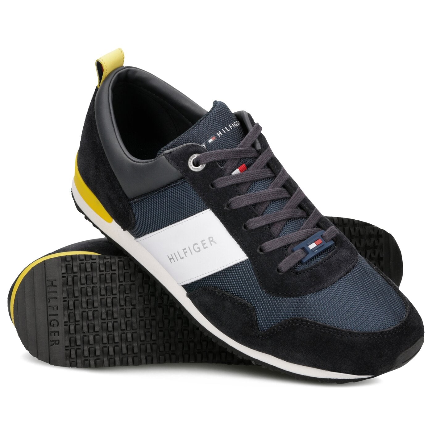 Męskie sneakersy (buty) TOMMY HILFIGER MAXWELL 11C18 fm0fm02042403 kolor granatowy