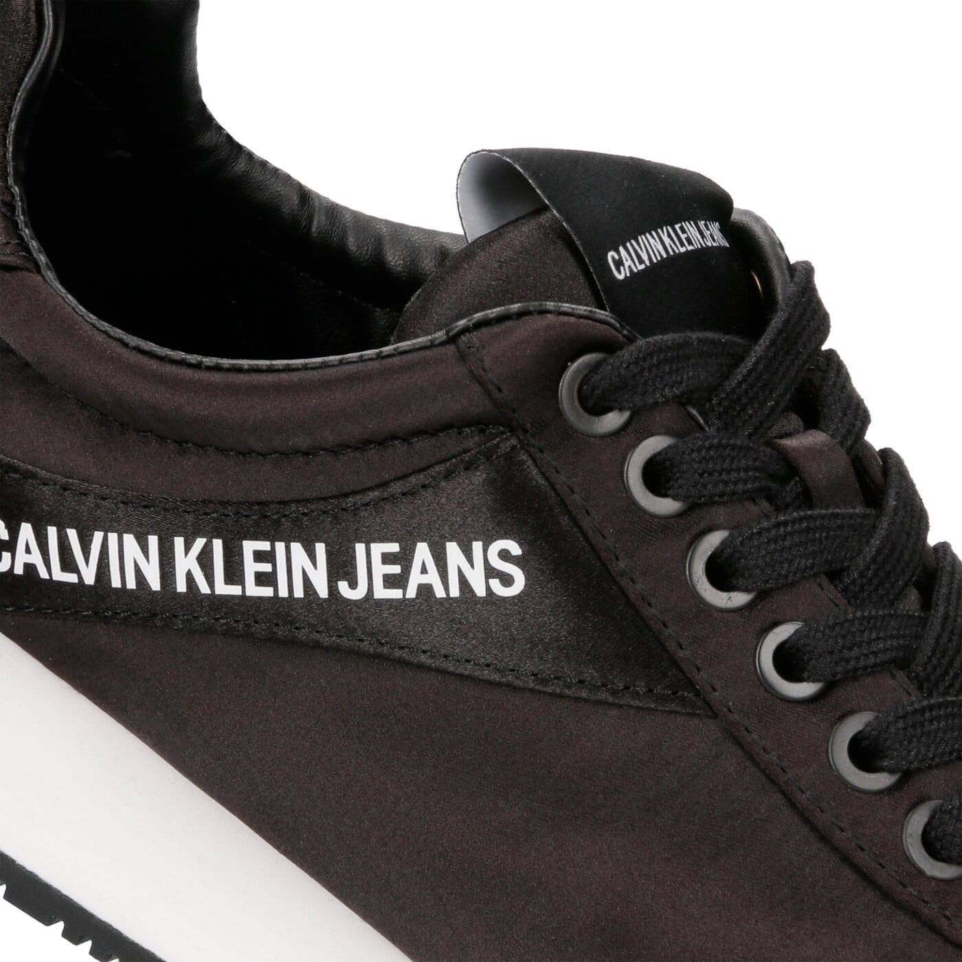 Damskie sneakersy (buty) CALVIN KLEIN JILL r7807blk kolor czarny