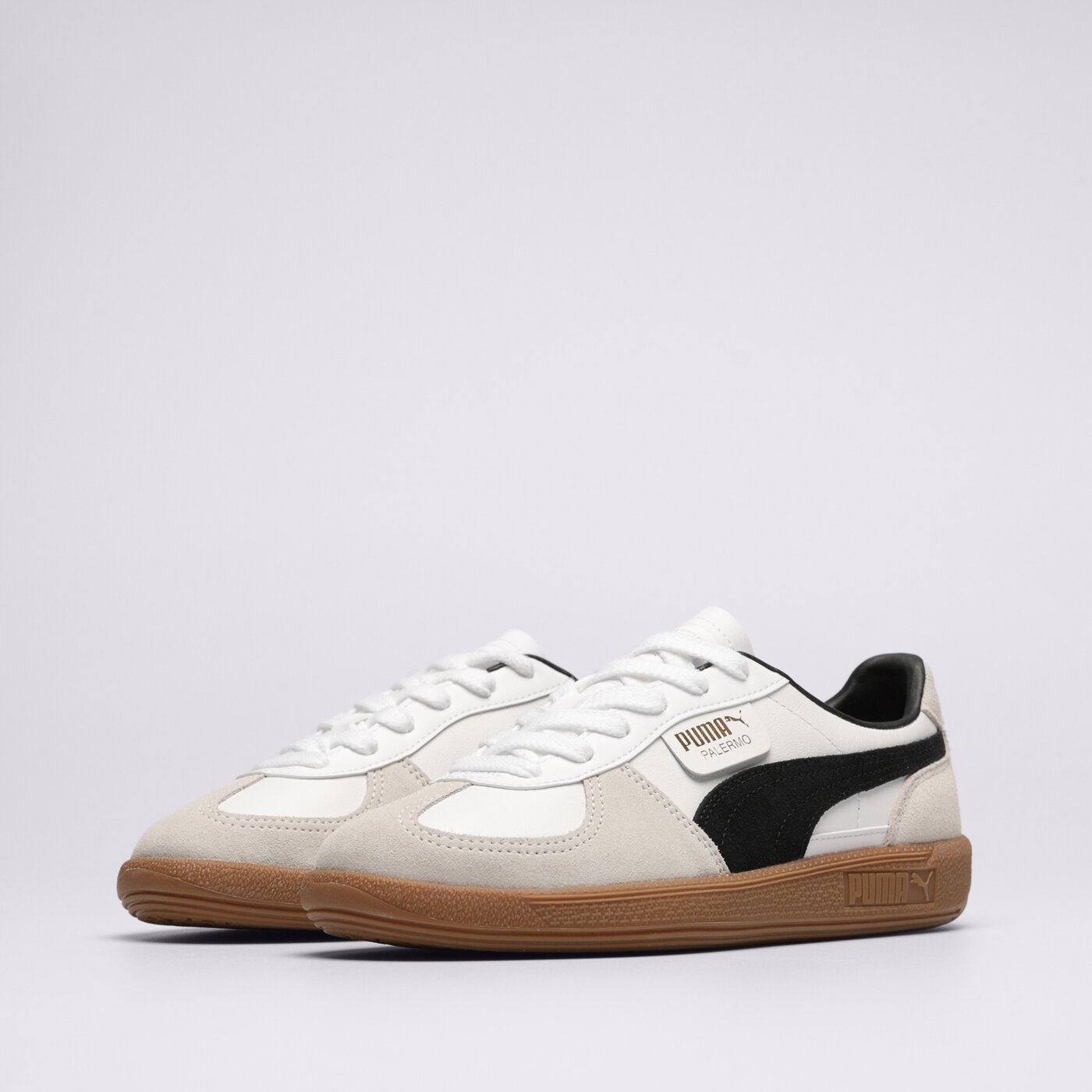 Damskie sneakersy (buty) PUMA PALERMO LTH 39646401 kolor biały