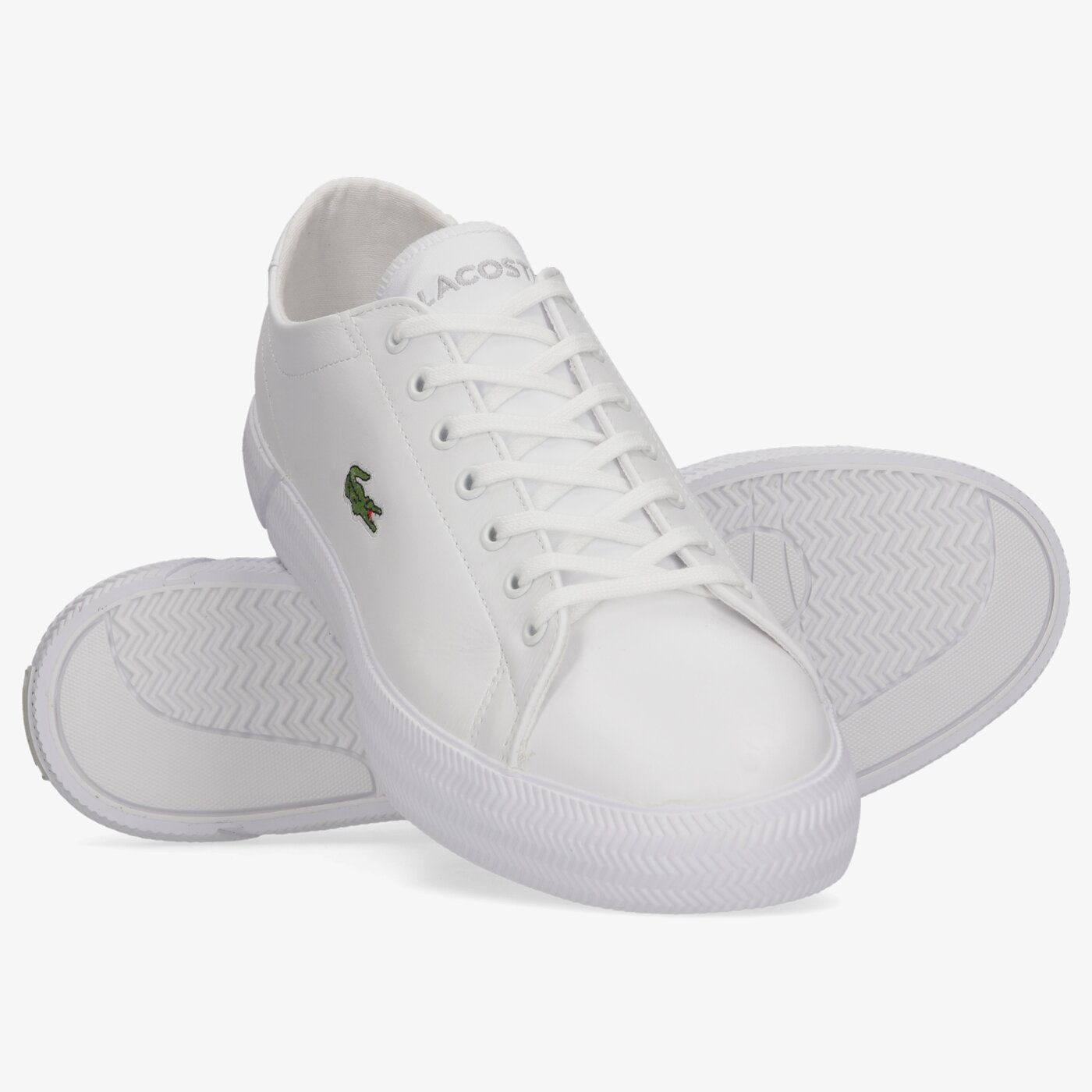 Męskie sneakersy (buty) LACOSTE GRIPSHOT BL 21 1 741cma001421g kolor biały