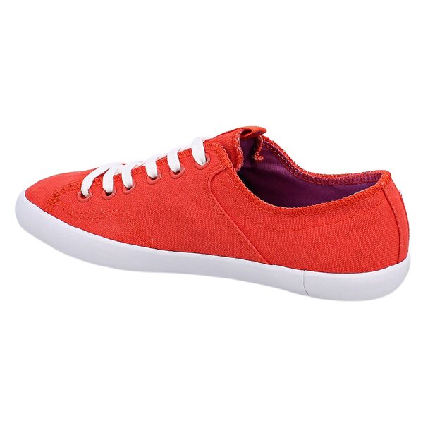 Damskie sneakersy (buty) LACOSTE RAMER SLEEK RES 729spw1023rr1 kolor czerwony