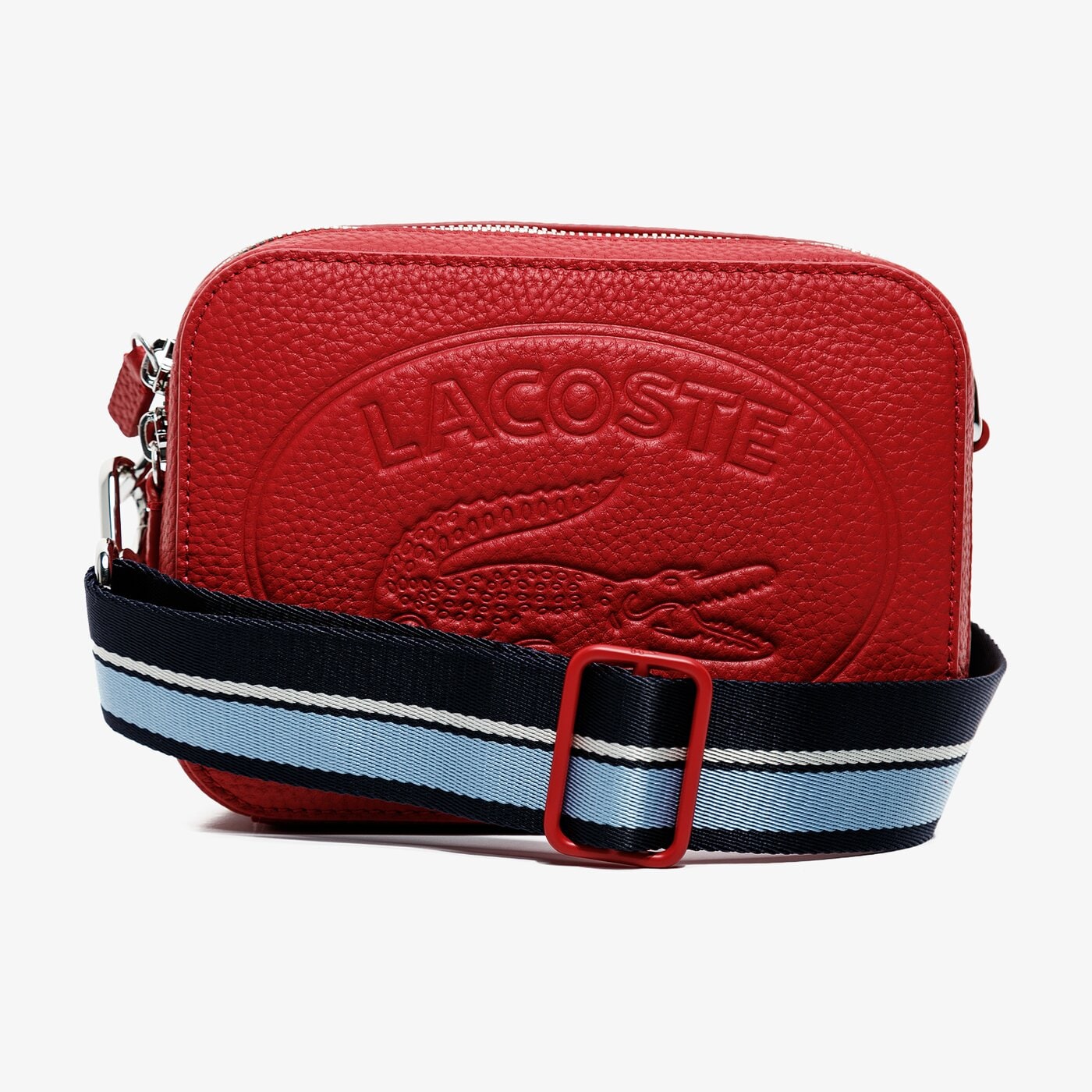 Damska torebka LACOSTE TOREBKA CROSSOVER BAG nf3326nje74 kolor czerwony