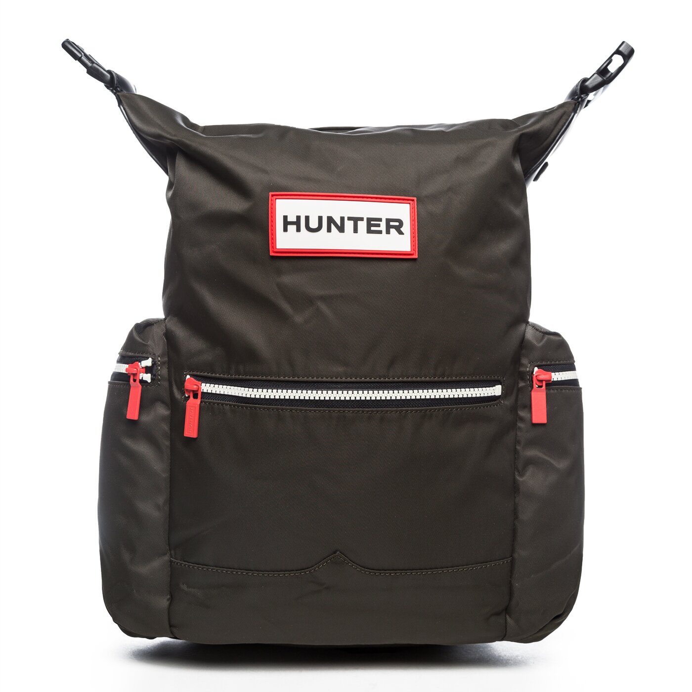 Damski plecak HUNTER PLECAK TOPCLIP-WR NYLON ubb6017acddov kolor zielony