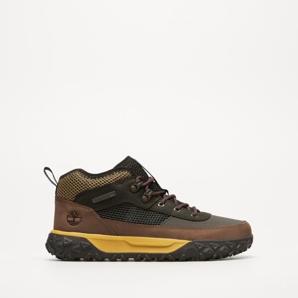 Dziecięce buty outdoor / trekkingowe TIMBERLAND GREENSTRIDE MOTION 6 LOW LACE UP HIKING BOOT tb0a6b62ejc1 kolor czarny