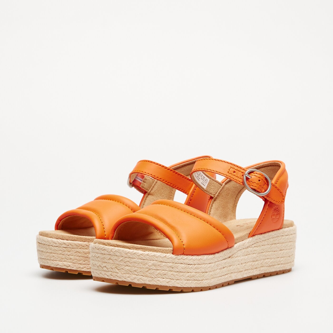 Damskie sandały TIMBERLAND SANTORINI SUN BACKSTRAP SANDAL tb0a4168ejd1 kolor pomarańczowy