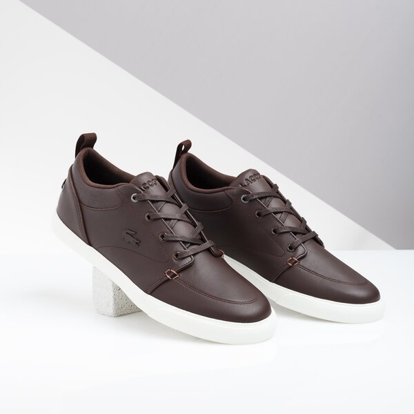 Męskie trampki LACOSTE BAYLISS 119 2 CMA 737cma00051w7 kolor brązowy