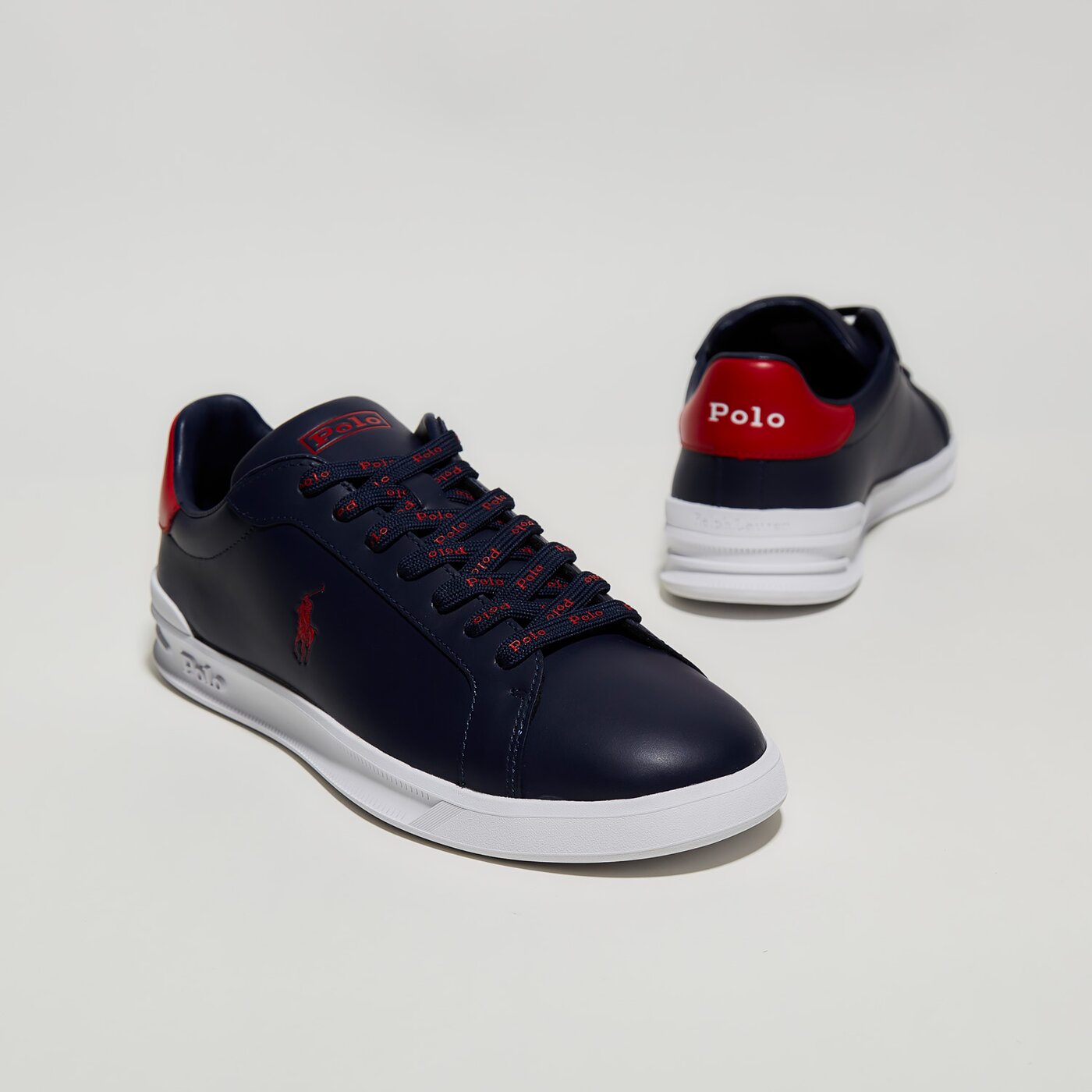Męskie sneakersy (buty) POLO RL HRT CT II SNEAKERS ATHLETIC SHOE  809829824002 kolor granatowy