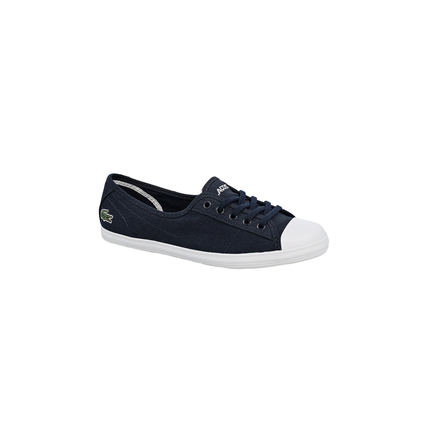Damskie sneakersy (buty) LACOSTE ZIANE USN 727spw3014db4 kolor granatowy