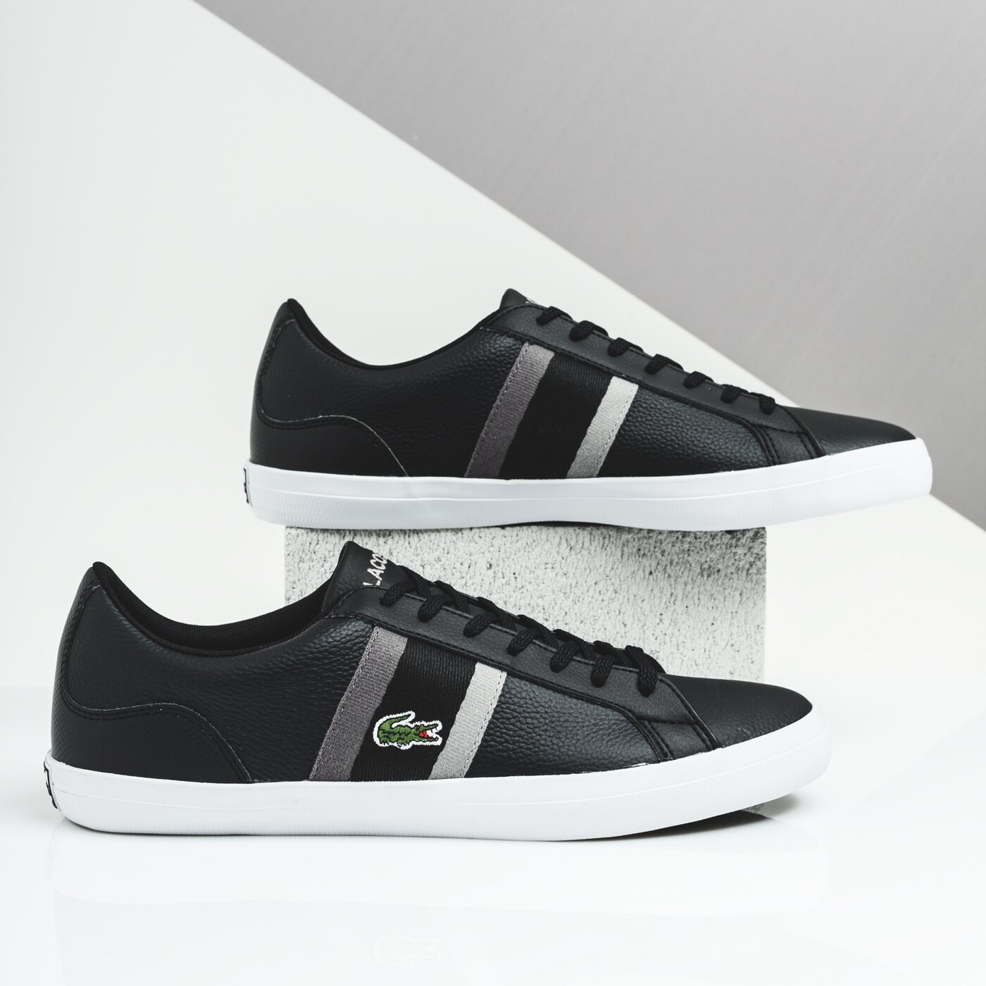 Męskie trampki LACOSTE LEROND 119 3 CMA 737cma0045237 kolor czarny