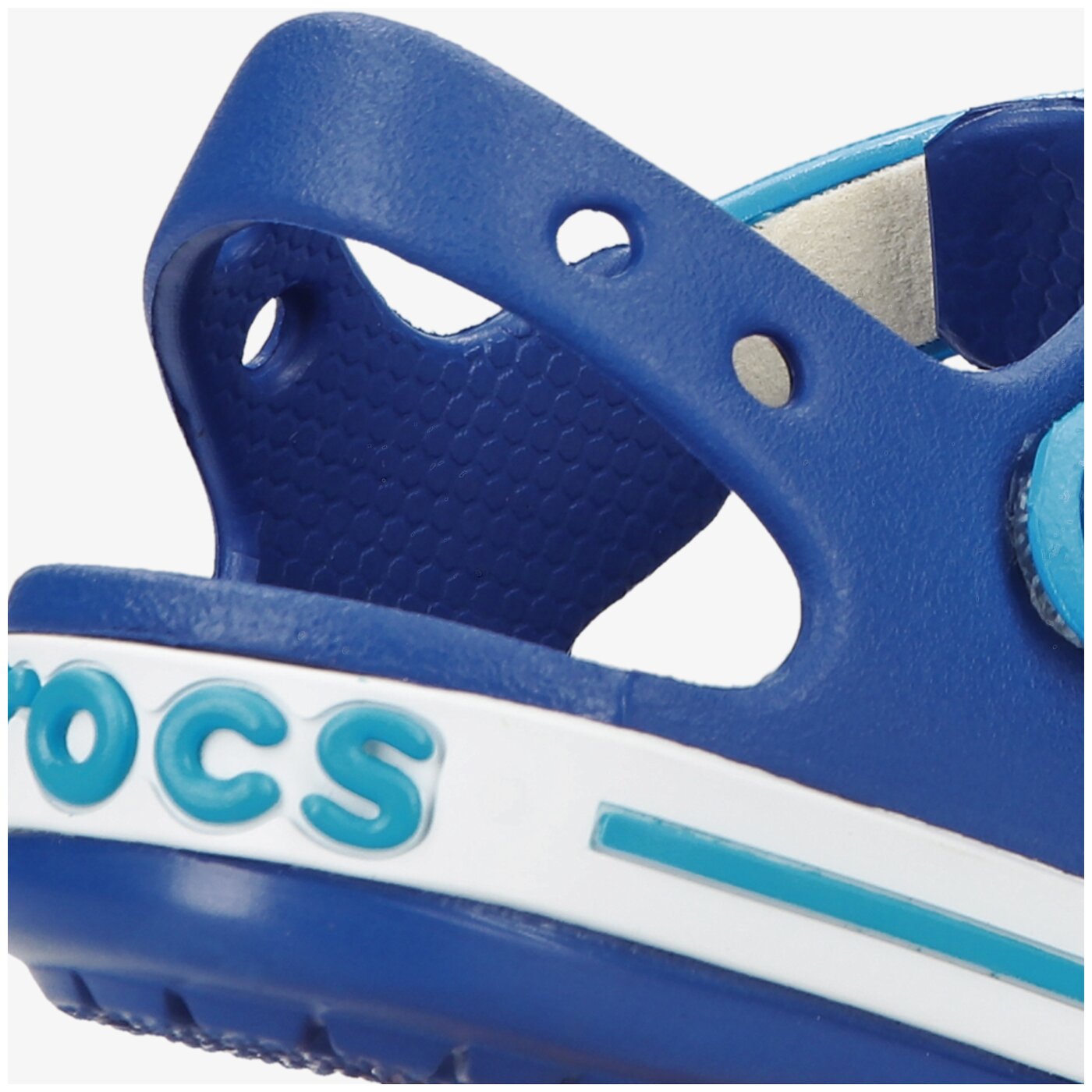 Dziecięce sandały / klapki CROCS CROCBAND SANDAL KIDS 128564bxi kolor granatowy