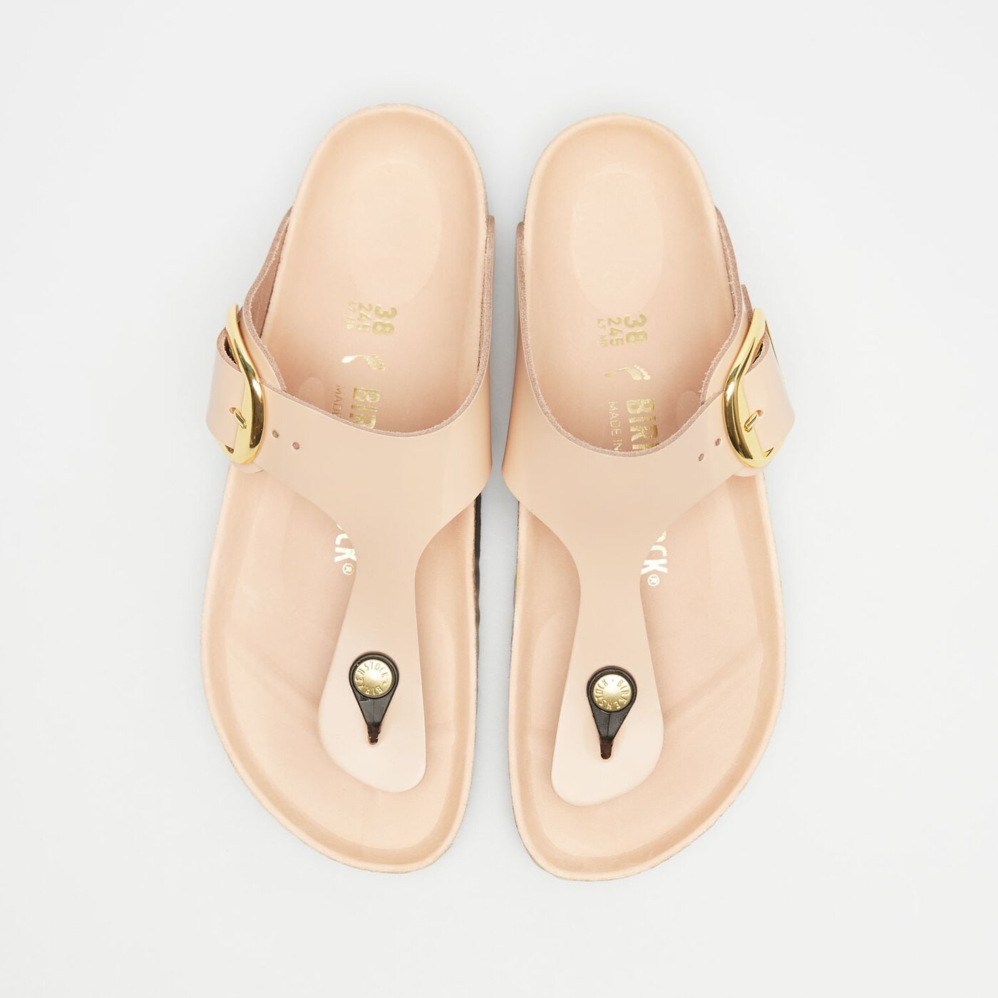 Damskie klapki BIRKENSTOCK GIZEH BB LENA HIGH 1026572 kolor różowy