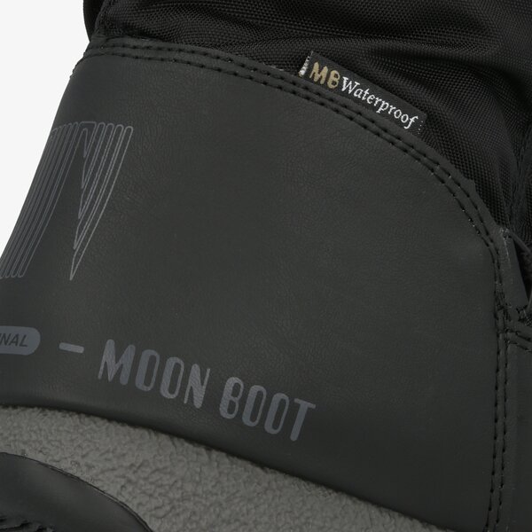 Damskie śniegowce MOON BOOT MONACO LOW WP 2  24008800001 kolor czarny