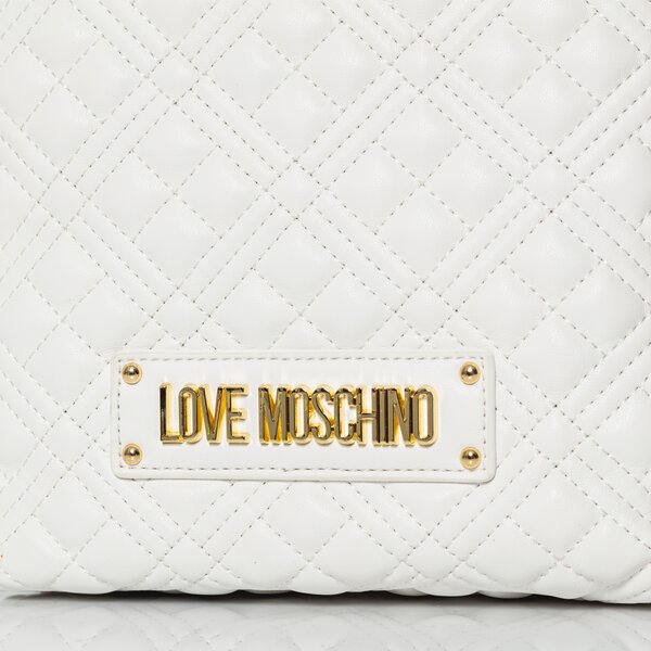 Damska torebka LOVE MOSCHINO TOREBKA QUILTED_BAG jc4312pp0fla0120 kolor biały