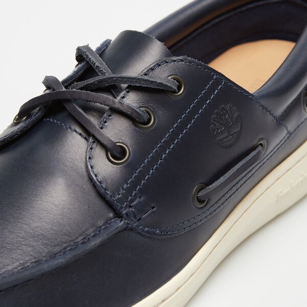 Męskie mokasyny TIMBERLAND PORTOFINO PIER BOAT SHOE tb0a6cxmep11 kolor granatowy