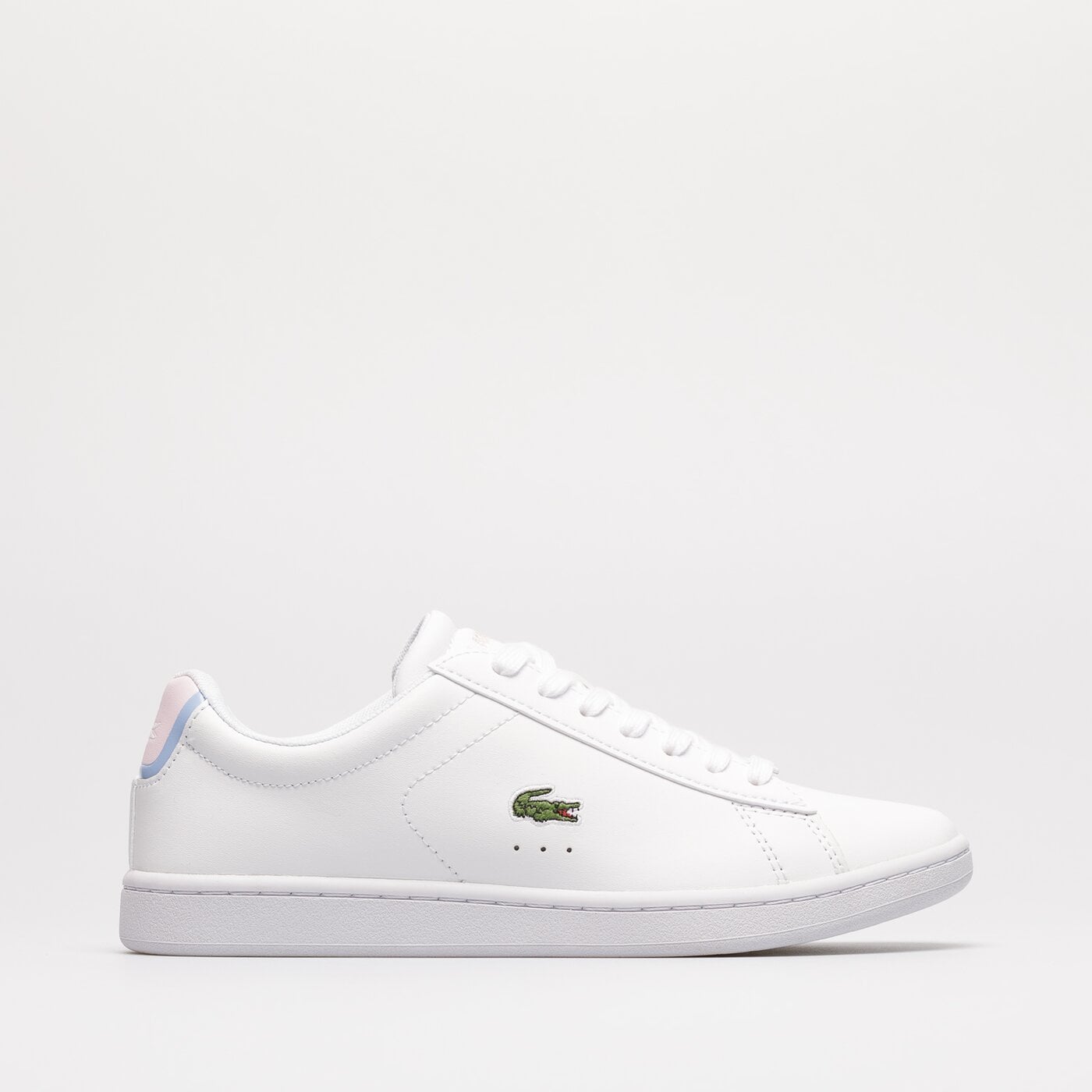 Damskie sneakersy (buty) LACOSTE CARNABY EVO 0722 1 SFA 743SFA00141Y9 743sfa00141y9 kolor biały