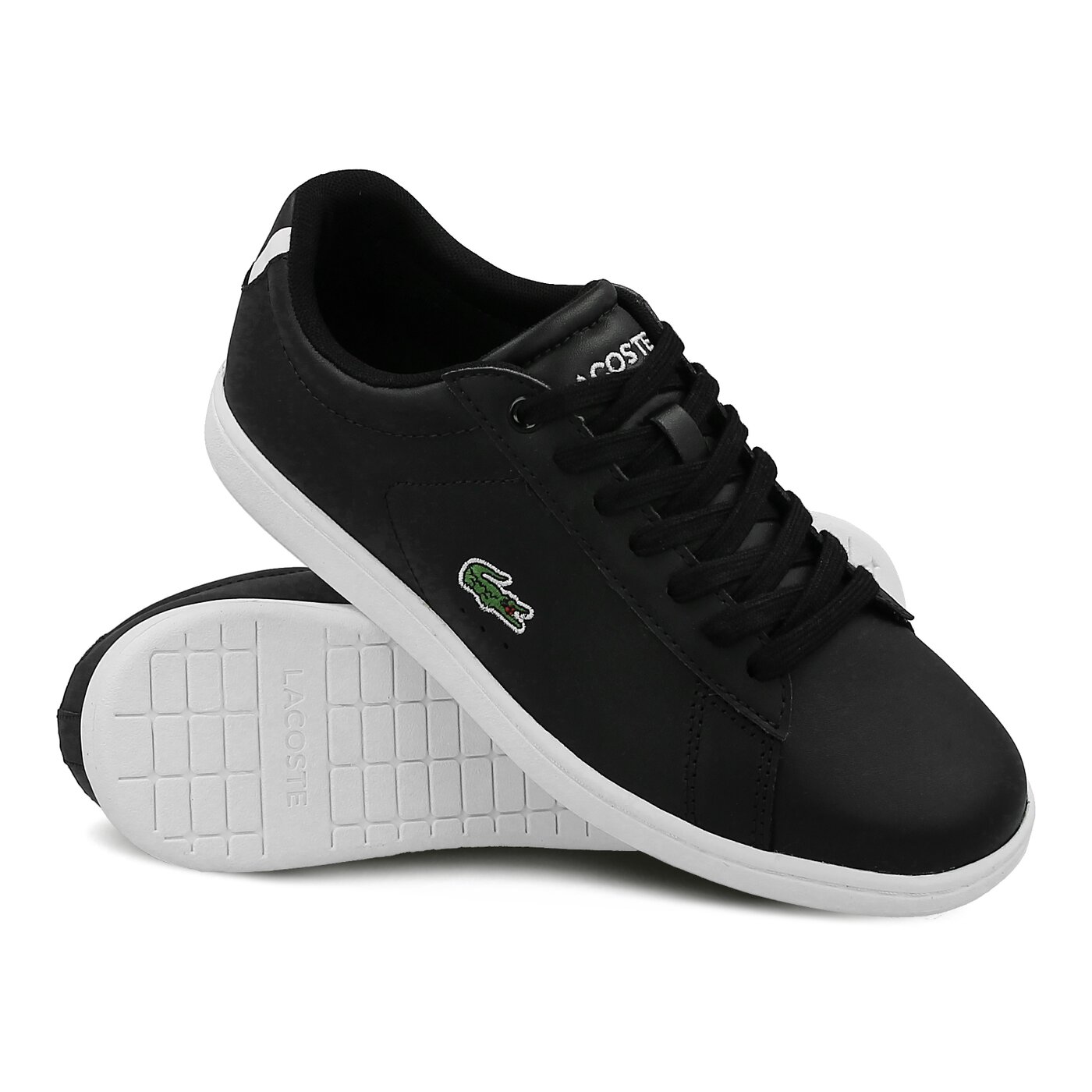 Damskie sneakersy (buty) LACOSTE CARNABY EVO BL 1 732spw0132024 kolor czarny