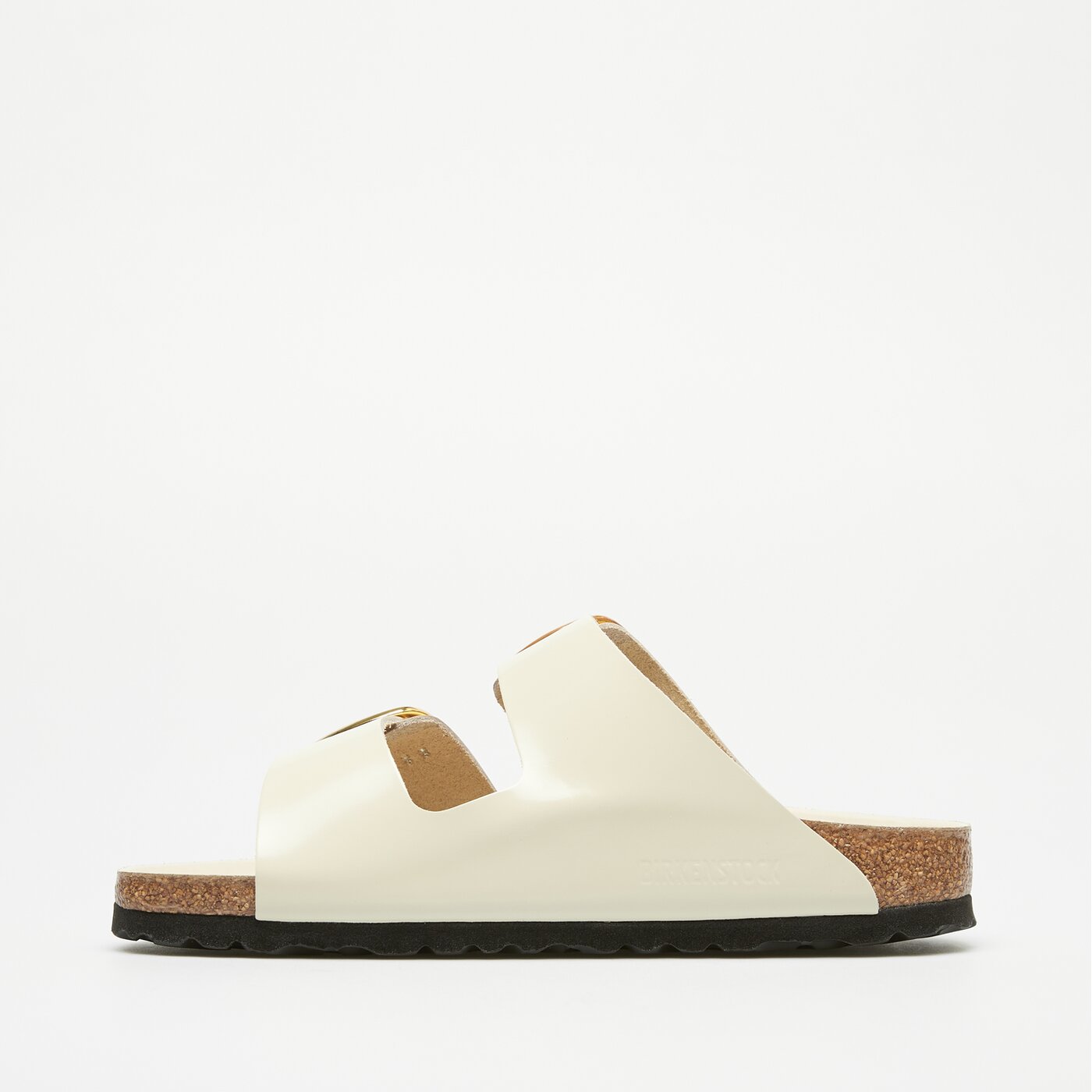 Damskie klapki BIRKENSTOCK ARIZONA BB LENA HS ECRU HEX 1026128 kolor beżowy