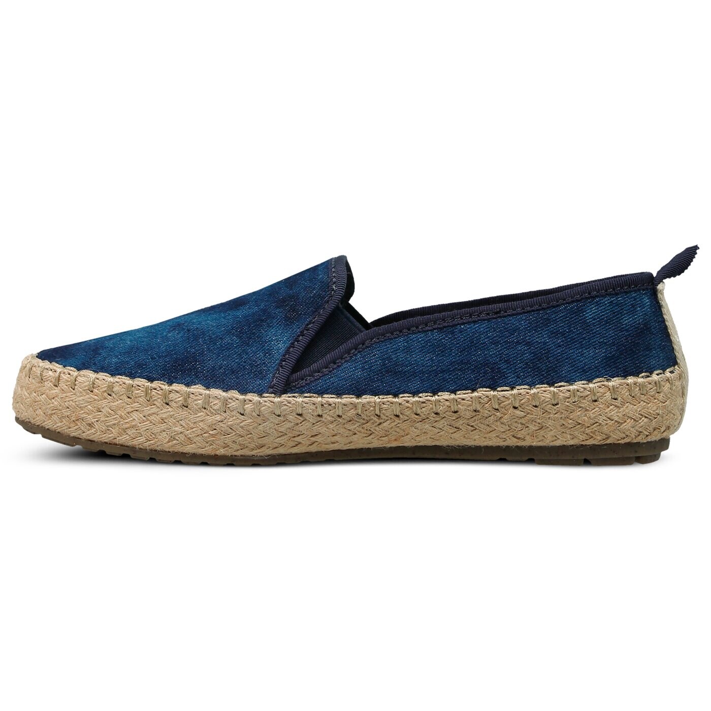 Damskie espadryle EMU GUM DARK DENIM DISTRESS w11385darkdenimdist kolor granatowy