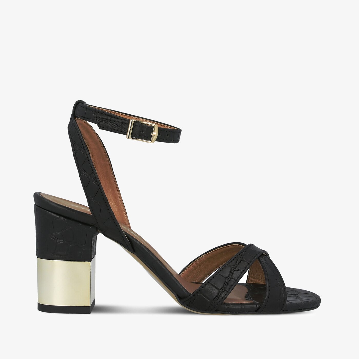 Damskie sandały SYMBIOSIS CALL ME SENORITA  syws120002 kolor czarny