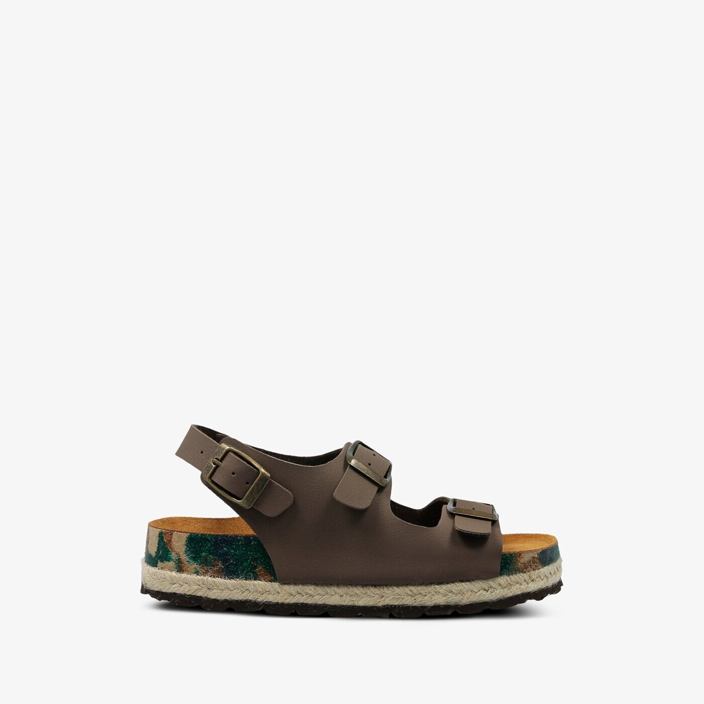 Dziecięce sandały / klapki PAEZ CLASSIC PANAMA BROWN 1832752k43-210 kolor brązowy