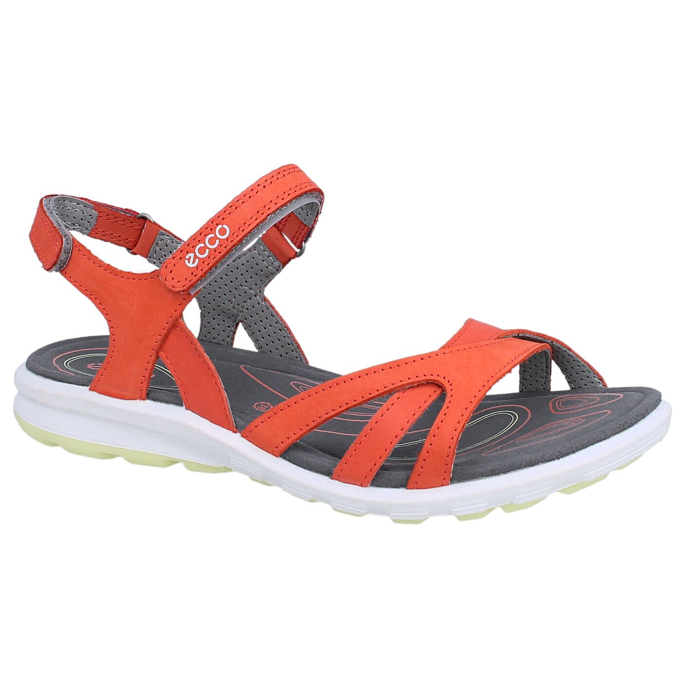 Damskie sandały ECCO CRUISE 84160359509 kolor czerwony