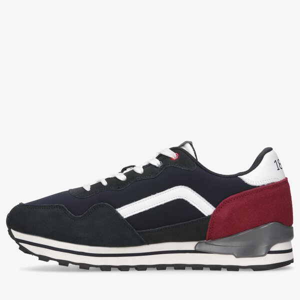 Męskie sneakersy (buty) U.S. POLO ASSN. JONAS002  jonas002dblred01 kolor granatowy