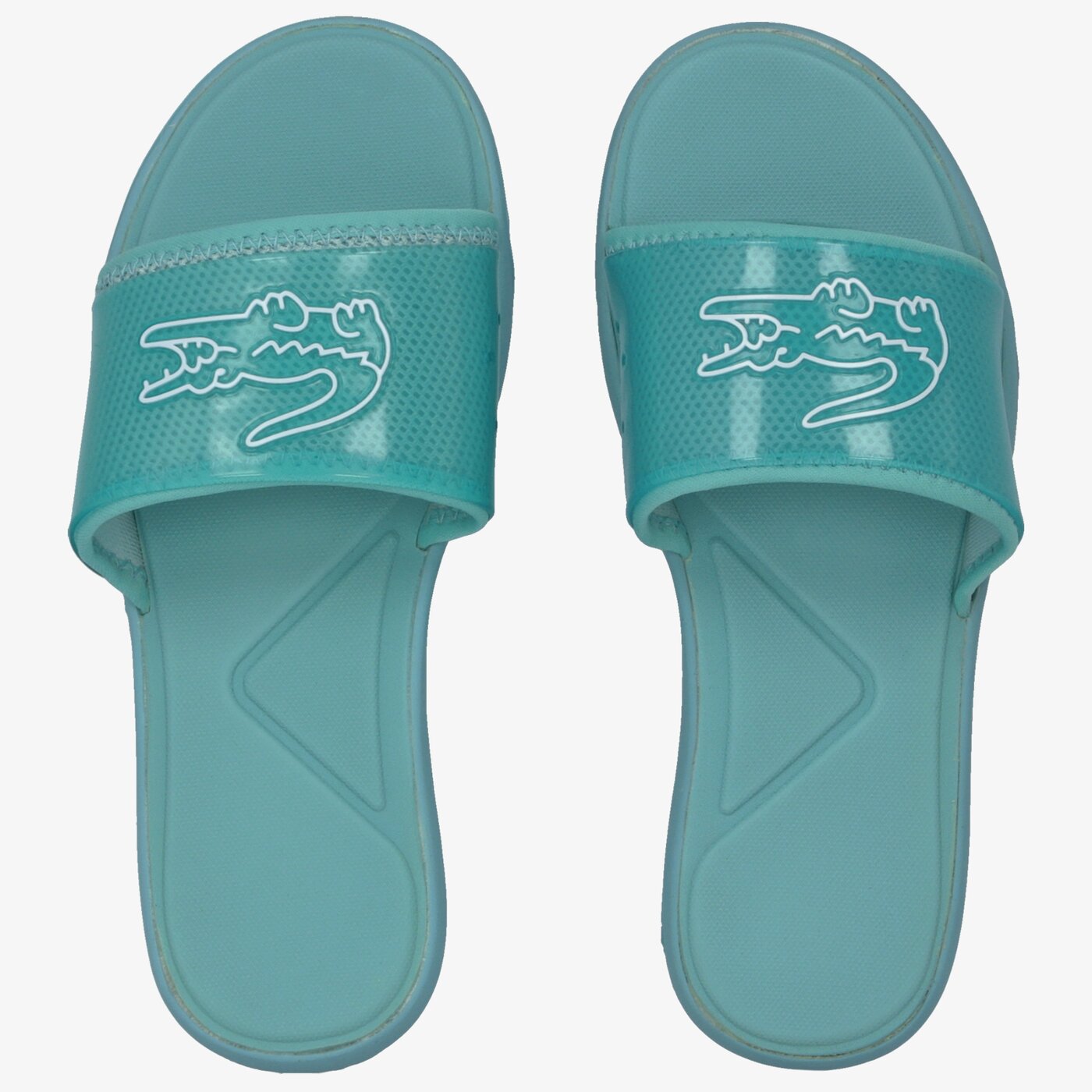 Damskie klapki LACOSTE L.30 NEO SLIDE 120 1 CFA 739cfa00062k8 kolor niebieski