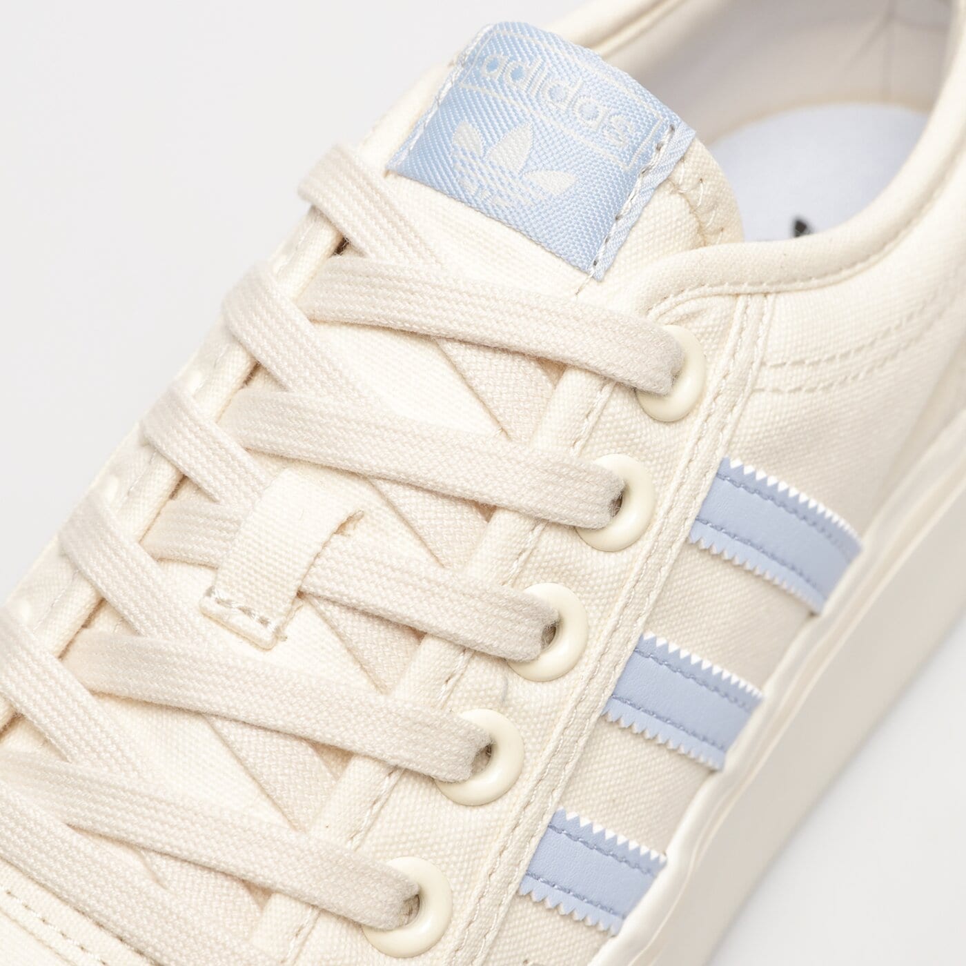 Damskie trampki ADIDAS NIZZA PLATFORM W hq1911 kolor beżowy