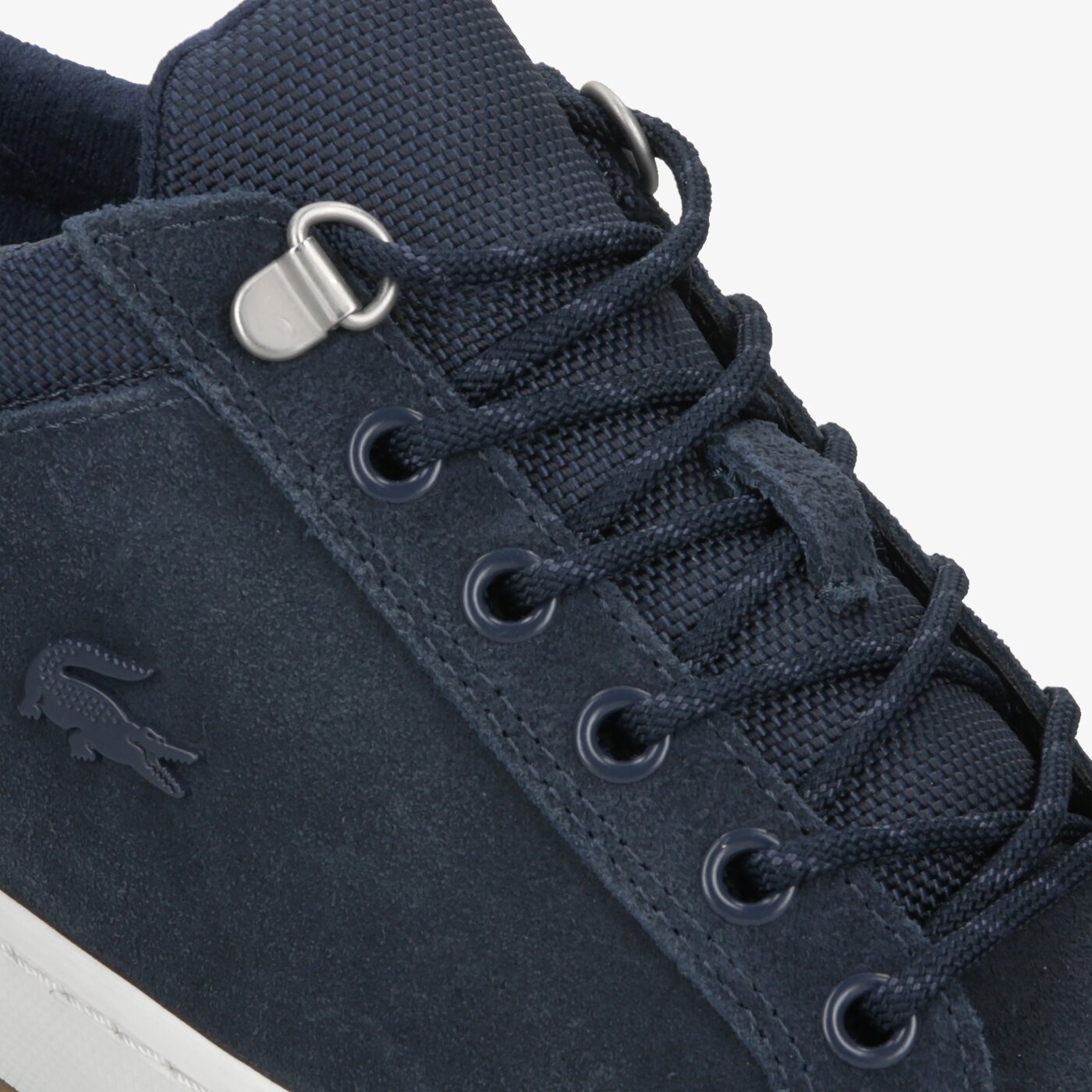 Męskie sneakersy (buty) LACOSTE STRAIGHTSETINSULATE3191CMA 738cma0061j18 kolor granatowy