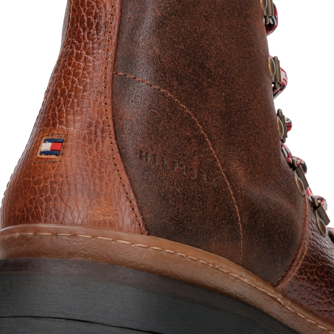 Męskie buty za kostkę TOMMY HILFIGER SOUTH 1C fm0fm01911606 kolor brązowy