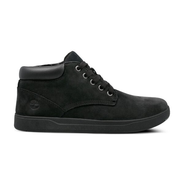 Dziecięce trampki TIMBERLAND DAVIS SQUARE LEATHER CHK a1uzb kolor czarny