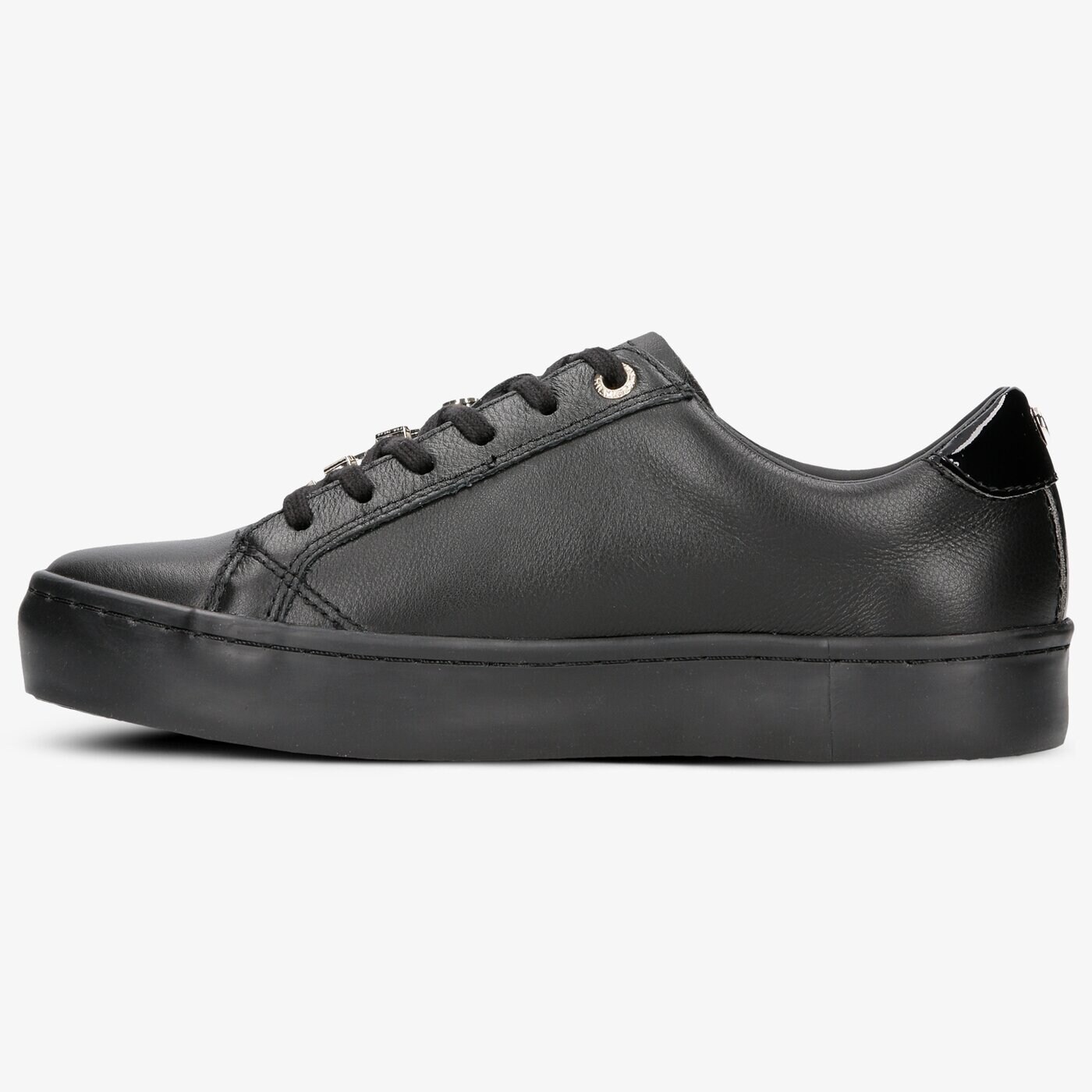 Damskie trampki TOMMY HILFIGER TOMMY HARDWARE DRESS SNEAKER fw0fw04138990 kolor czarny
