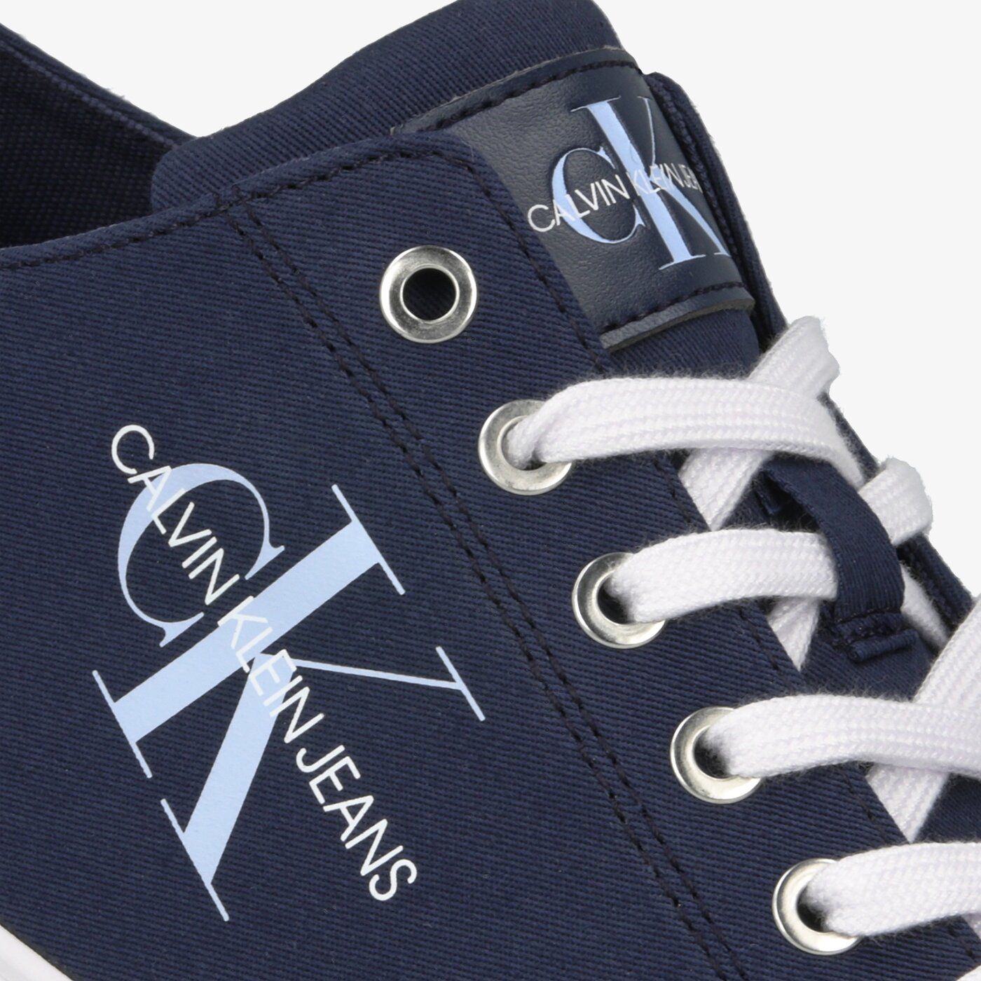 Męskie trampki CALVIN KLEIN AURELIO b4s0670410 kolor granatowy