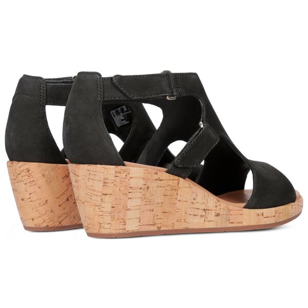 Damskie sandały CLARKS UN PLAZA STRAP 26132320 kolor czarny