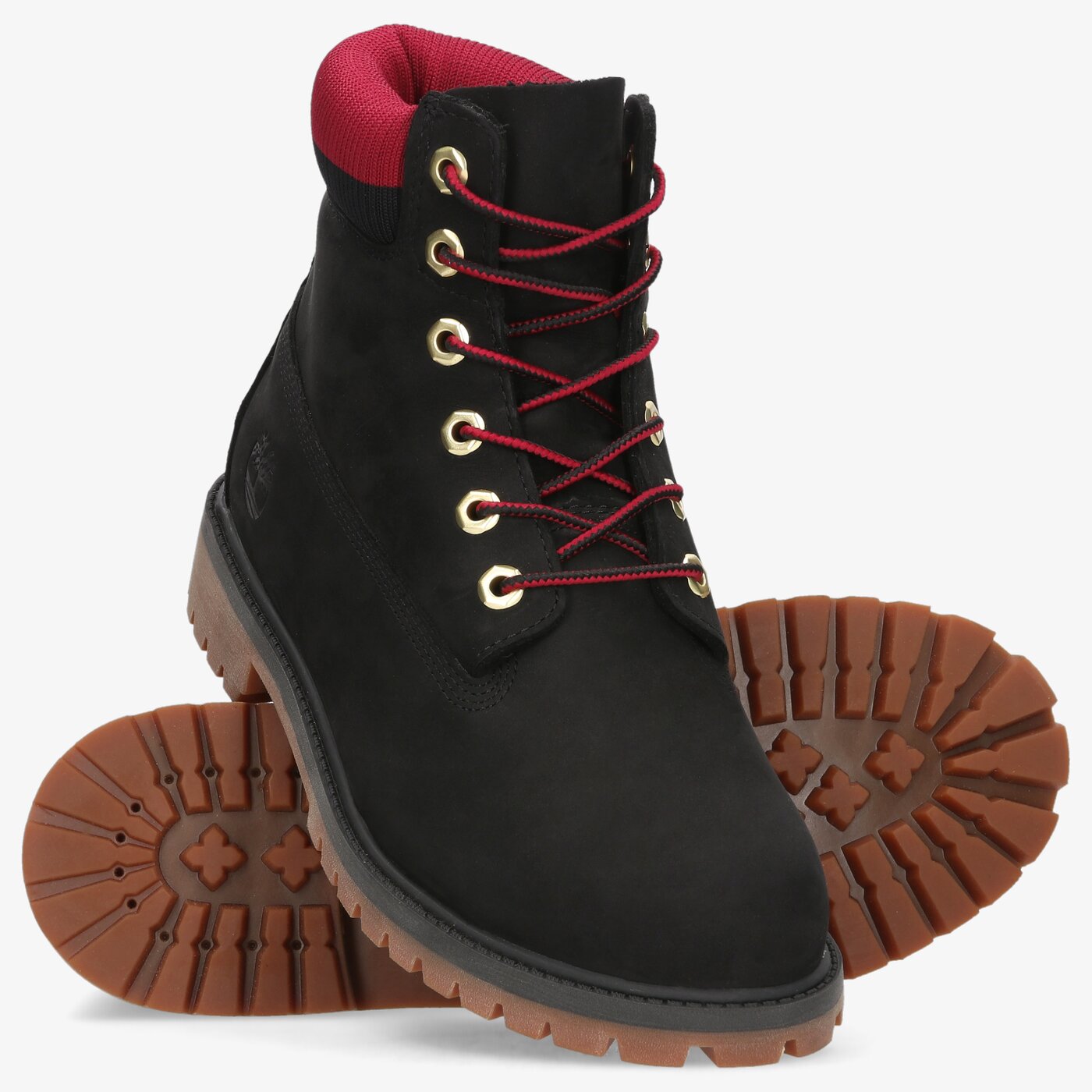 Dziecięce trapery TIMBERLAND 6 IN PREMIUM WP BOOT tb0a2fnv0011 kolor czarny