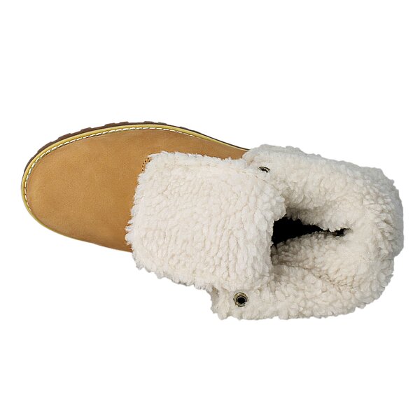 Dziecięce trapery TIMBERLAND 6 IN WP SHEARLING BOOT tb0a156n2311 kolor żółty
