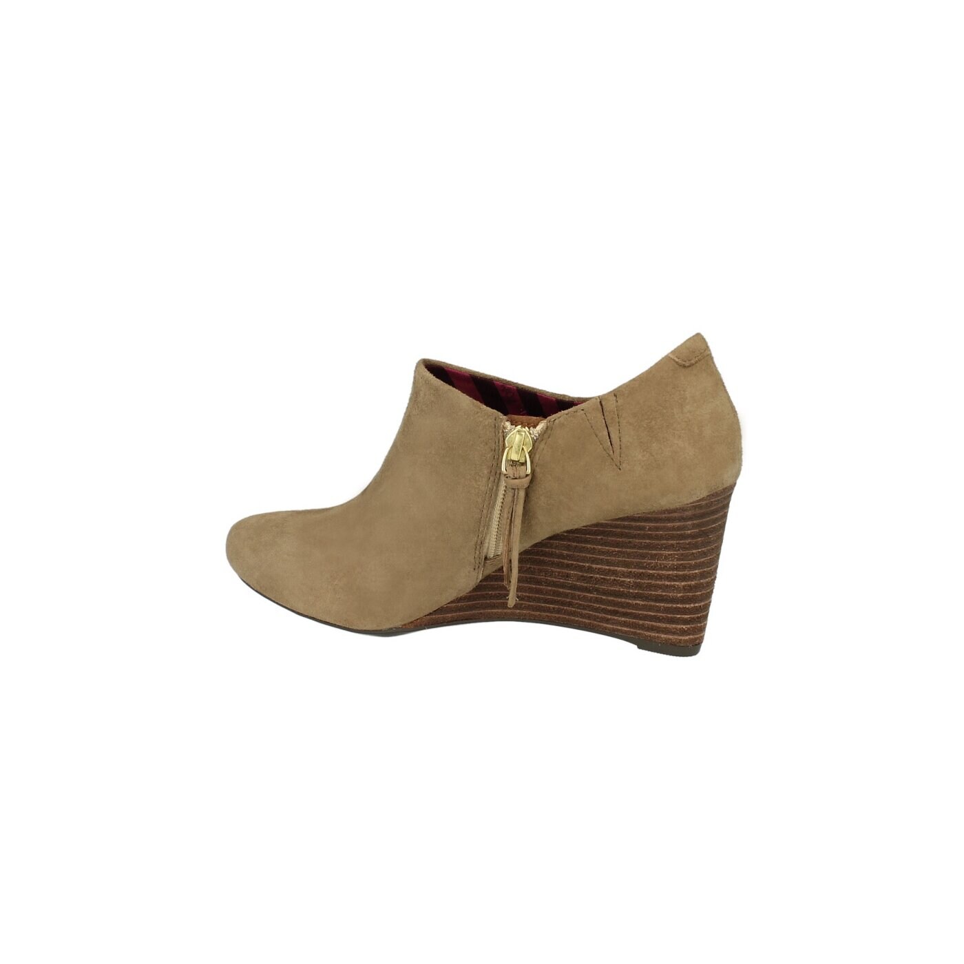 Damskie buty za kostkę TOMMY HILFIGER BELLA 2  fw56815795038 kolor beżowy