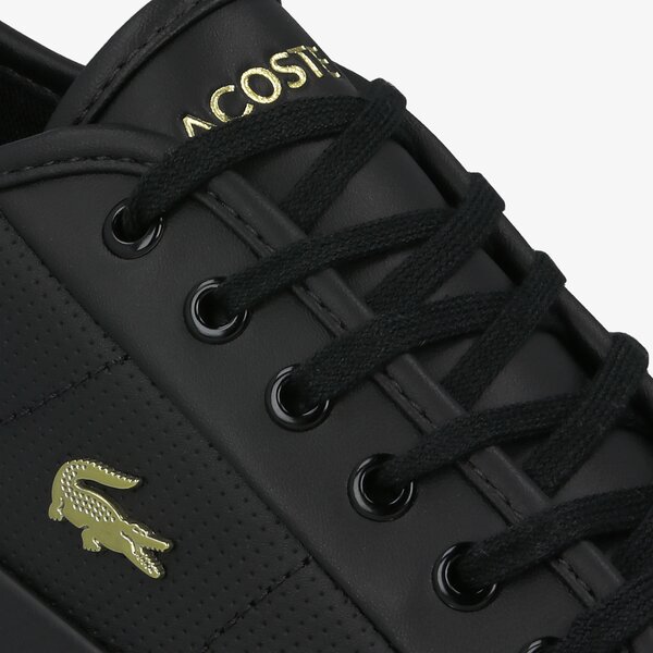 Damskie sneakersy (buty) LACOSTE ZIANE PLUS GRAND 01201CFA 740cfa00051v7 kolor czarny