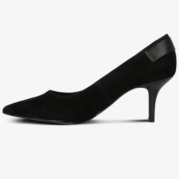 Damskie szpilki / czółenka TOMMY HILFIGER ELEVATED TH HARDWARE PUMP fw0fw04585bds kolor czarny