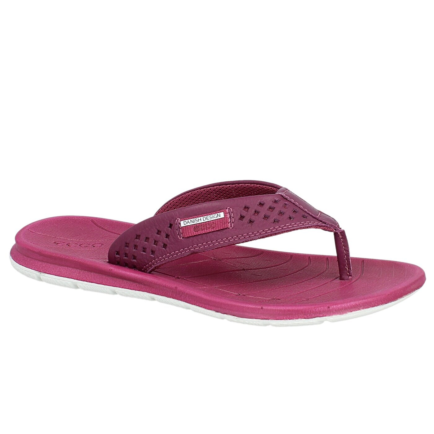 Damskie klapki ECCO INTRINSIC TOFFEL 88000301055 kolor fioletowy